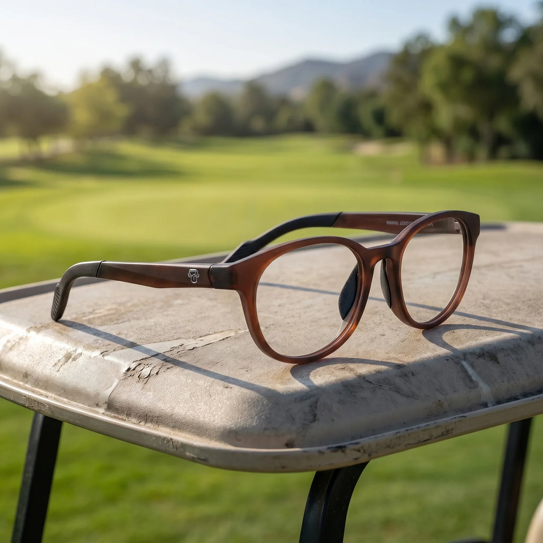 Lentes ópticos deportivos Bonoboss Simone Champagne techo carro golf #color_champagne