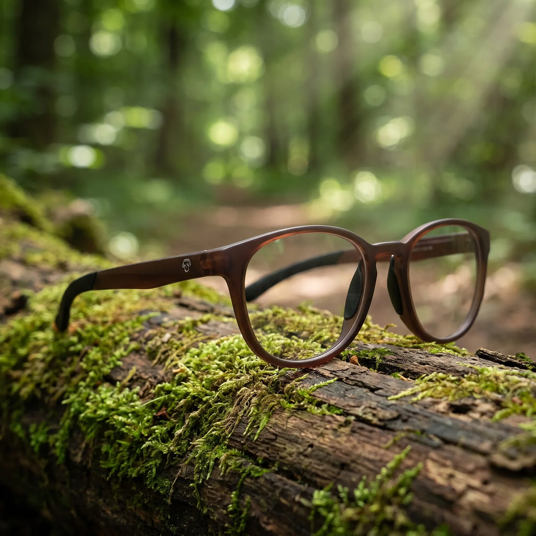 Lentes ópticos deportivos Bonoboss Simone Champagne trail log #color_champagne