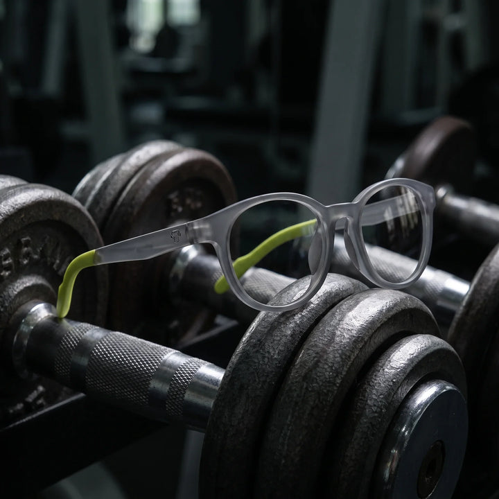 Lentes ópticos deportivos Bonoboss Simone Verde gym mancuerna #color_verde