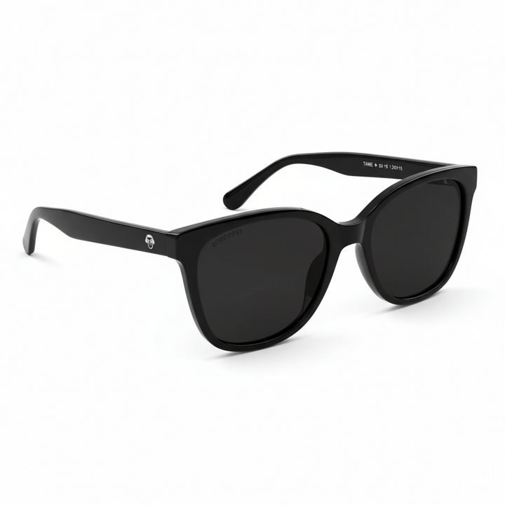 lentes de sol agatados de moda para mujer de cara redonda #color_negro