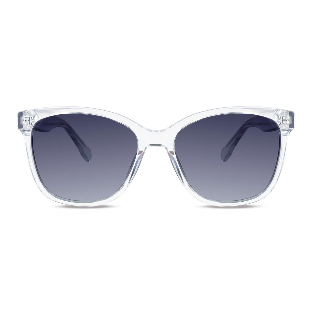 lentes de sol agatados de moda para mujer de cara redonda #color_transparente