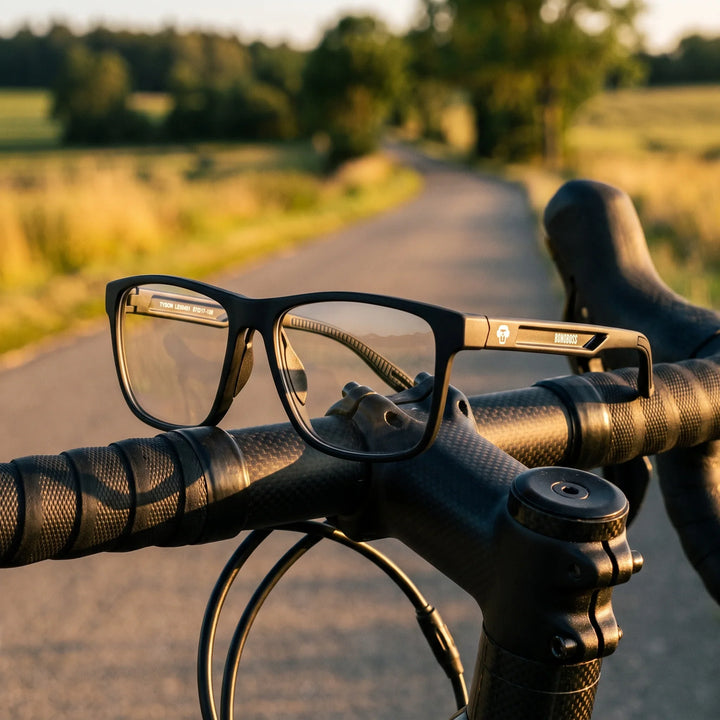 Lentes ópticos deportivos Bonoboss Tyson Negro bici manubrio #color_negro
