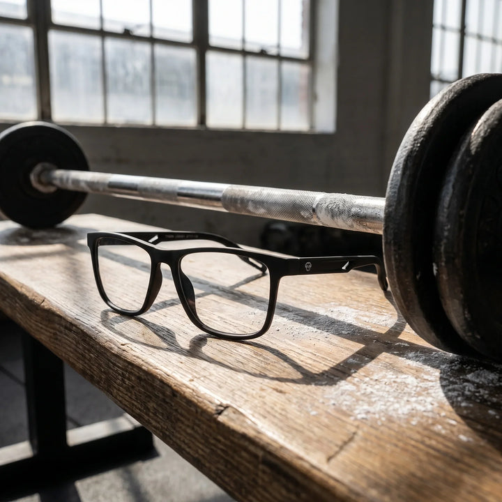 Lentes ópticos deportivos Bonoboss Tyson Negro gym banca #color_negro