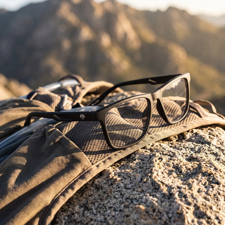 Lentes ópticos deportivos Bonoboss Tyson Negro hidratacion pack #color_negro