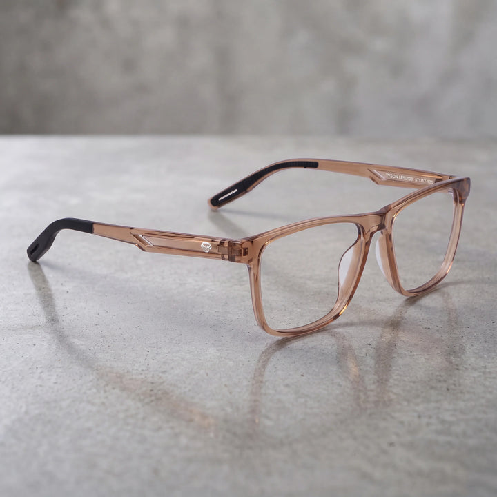Lentes ópticos deportivos Bonoboss Tyson Champagne superficie limpia #color_champagne