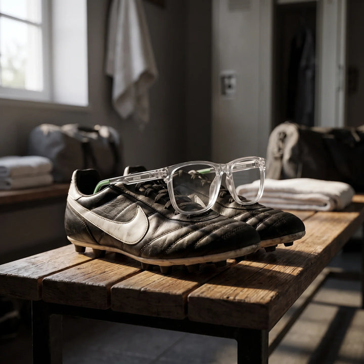 Lentes ópticos deportivos Bonoboss Tyson Transparente futbol chuteras #color_transparente
