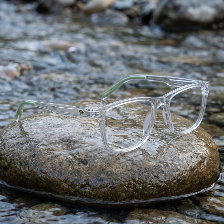 Lentes ópticos deportivos Bonoboss Tyson Transparente roca rio #color_transparente