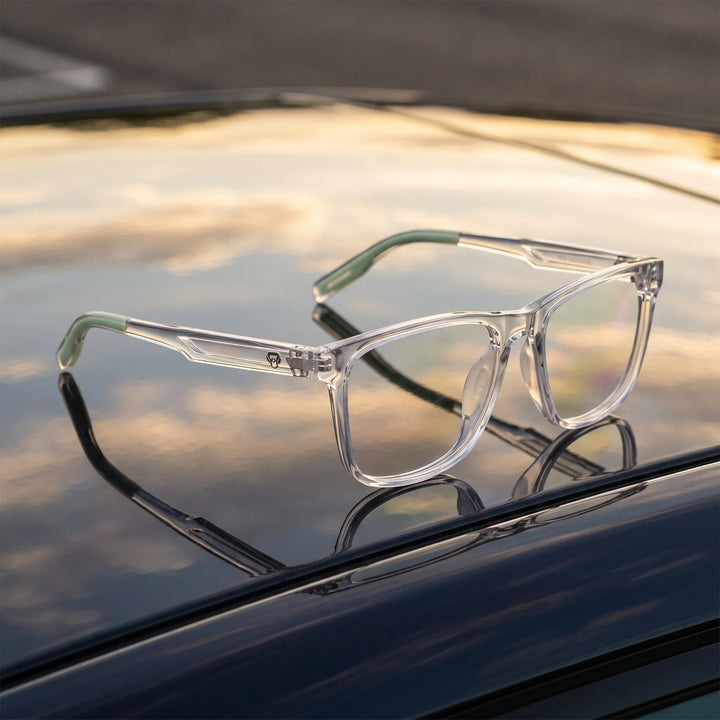 Lentes ópticos deportivos Bonoboss Tyson Transparente techo auto lujo #color_transparente