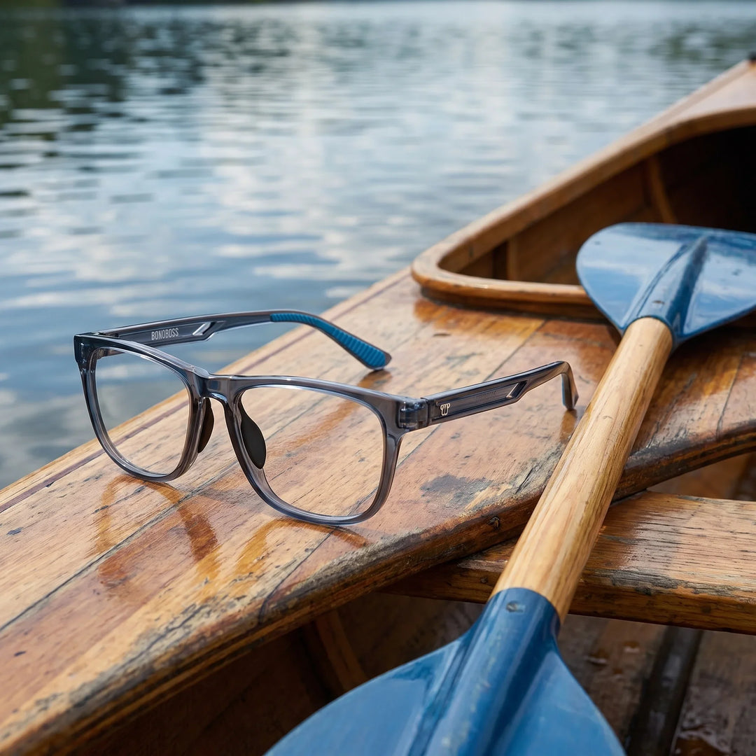 Lentes ópticos deportivos Bonoboss Tyson Azul kayak remo #color_azul