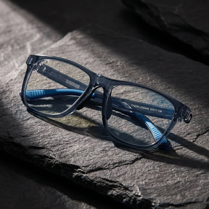 Lentes ópticos deportivos Bonoboss Tyson Azul laja dramatica1 sel #color_azul