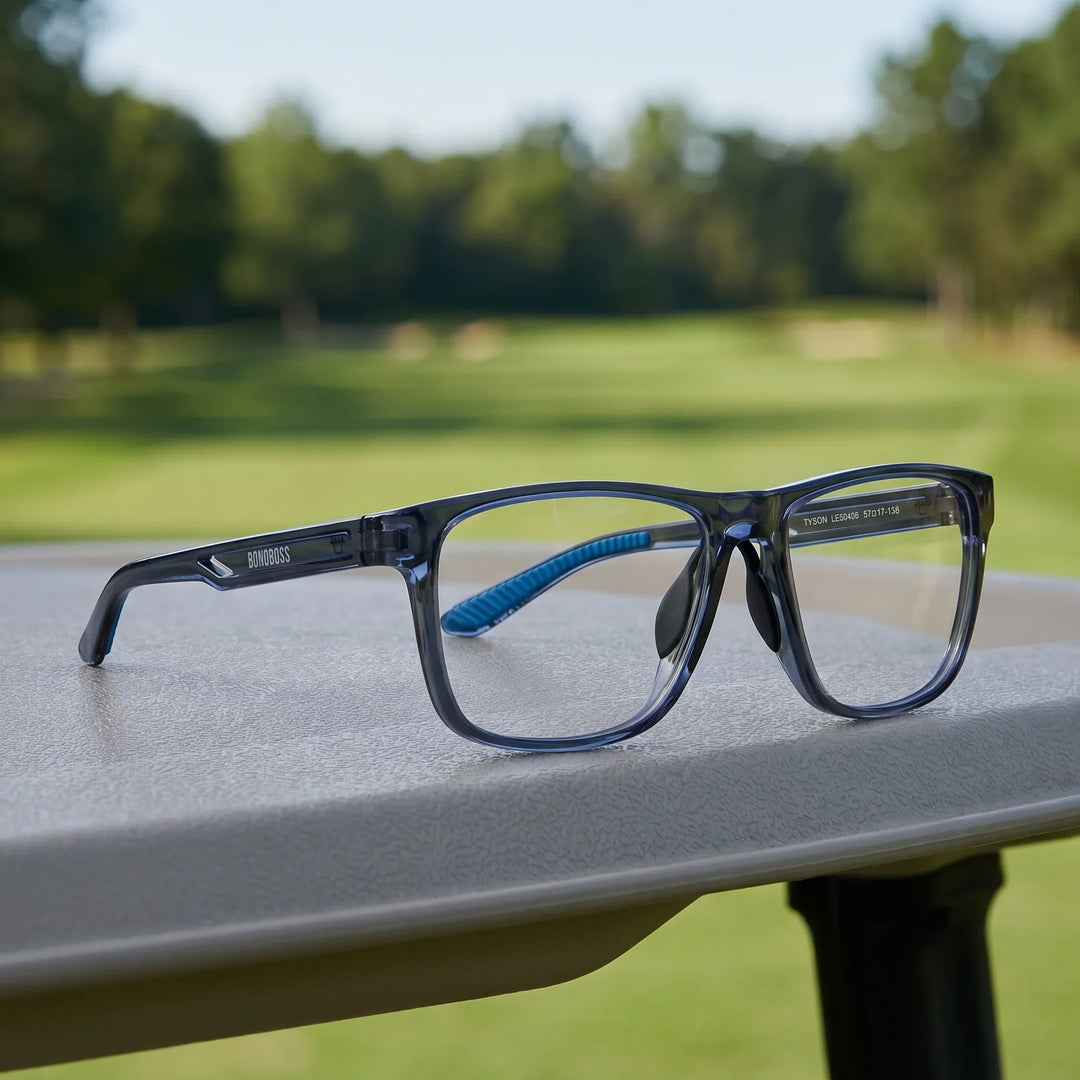 Lentes ópticos deportivos Bonoboss Tyson Azul techo carro golf #editorial_lifestyle4 #color_azul