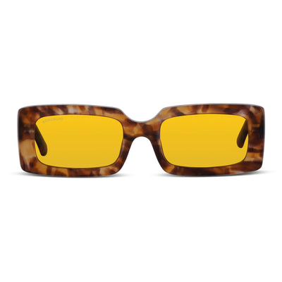 anteojos cuadrados con cristales lentes amarillos para conducir de noche acetato precios mayoristas para opticas