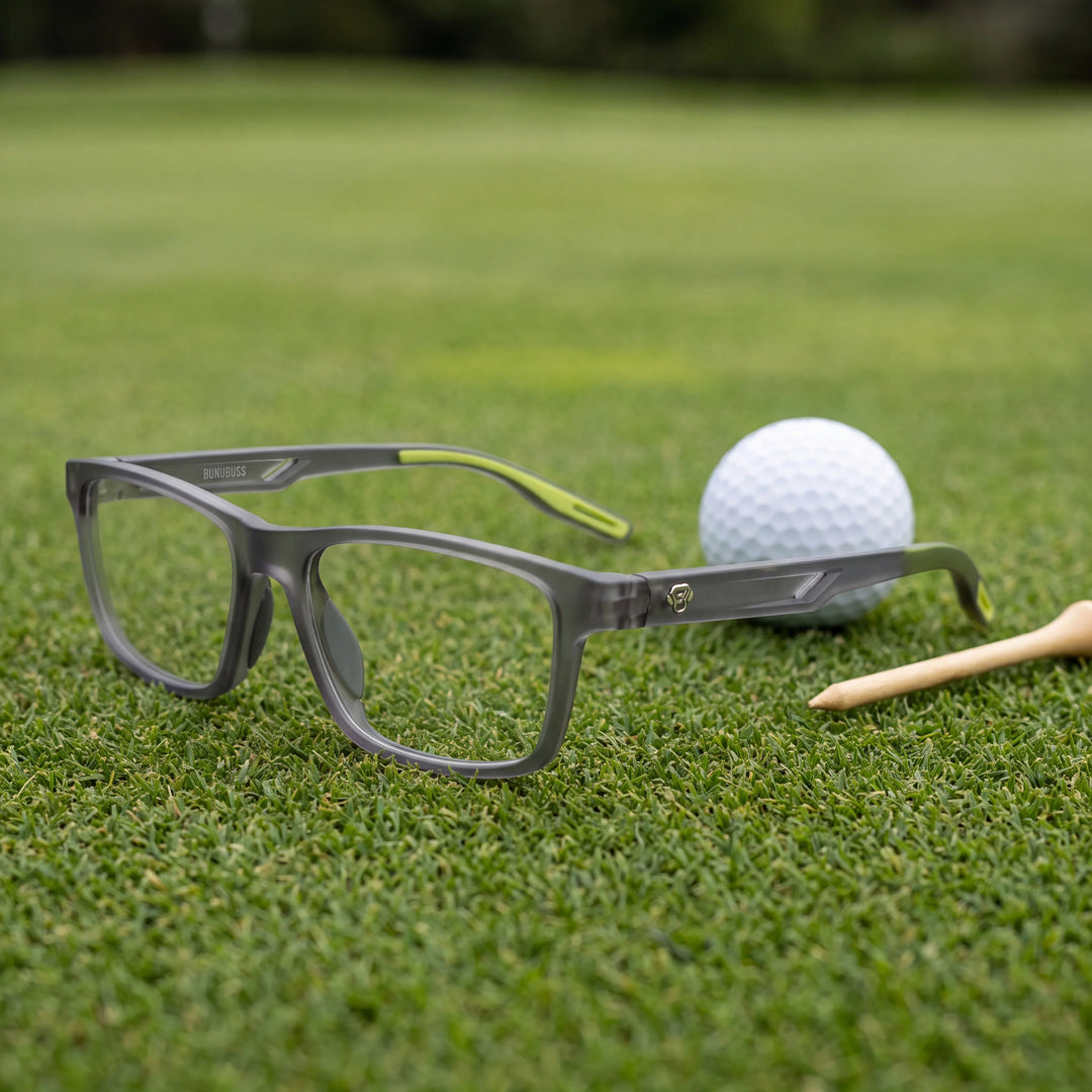 Lentes ópticos deportivos Bonoboss Senna Verde golf green #editorial_sustentabilidad #color_verde