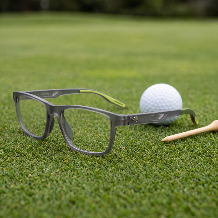 Lentes ópticos deportivos Bonoboss Senna Verde golf green #editorial_sustentabilidad #color_verde