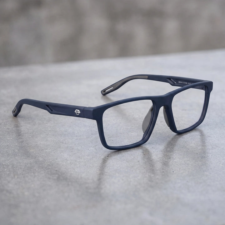 Lentes ópticos deportivos Bonoboss Senna Azul superficie limpia #color_azul