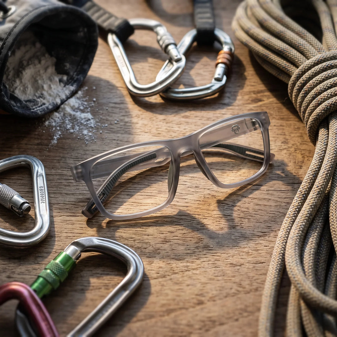 Lentes ópticos deportivos Bonoboss Senna Transparente escalada gear #color_transparente