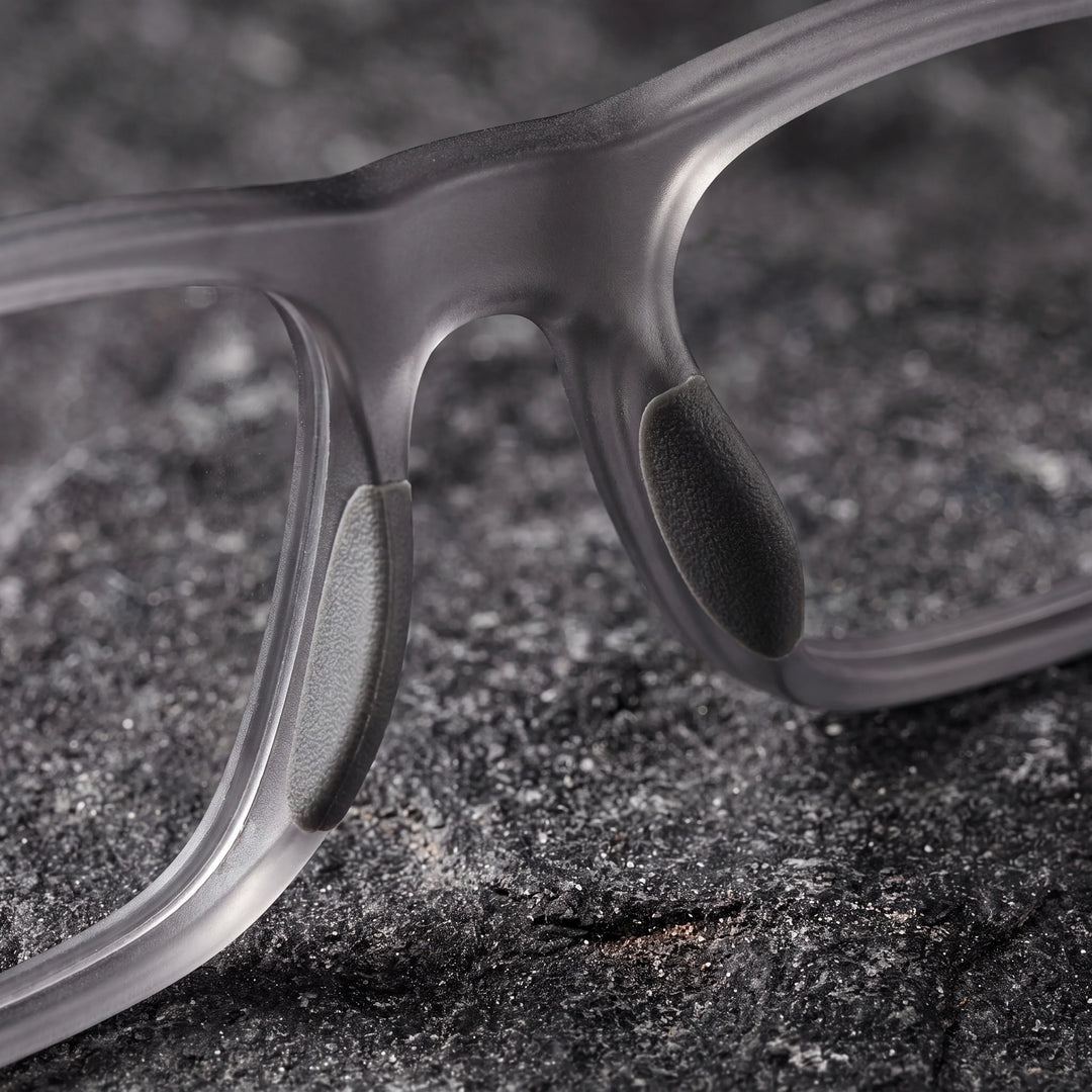 Lentes ópticos deportivos Bonoboss Senna Transparente detalle nariz interna #editorial_grip_nariz #color_transparente