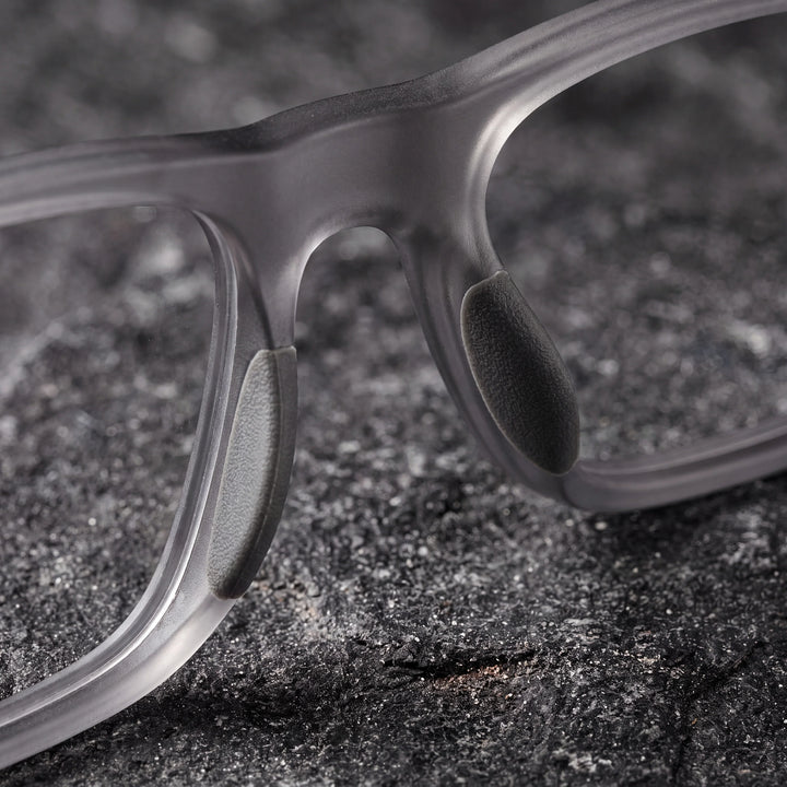 Lentes ópticos deportivos Bonoboss Senna Transparente detalle nariz interna #editorial_grip_nariz #color_transparente