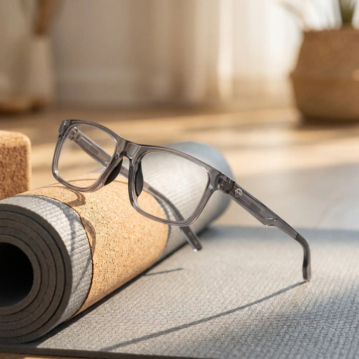 Lentes ópticos deportivos Bonoboss Jordan Gris yoga mat #color_gris