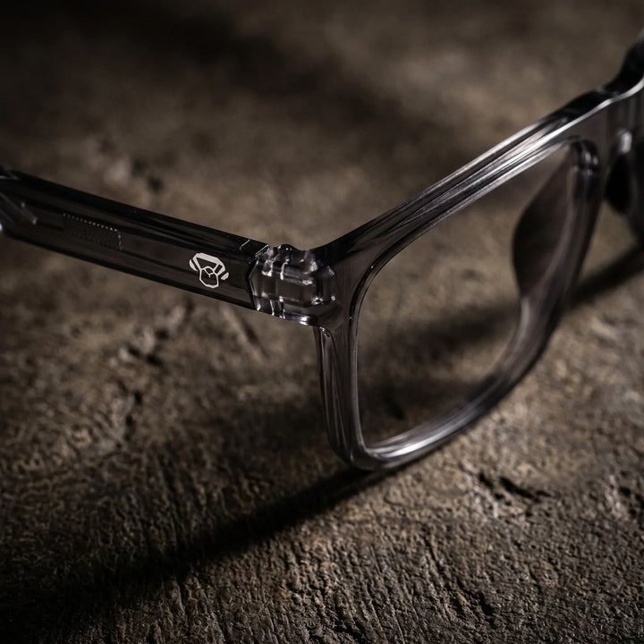 Lentes ópticos deportivos Bonoboss Jordan Gris detalle canto frente #color_gris