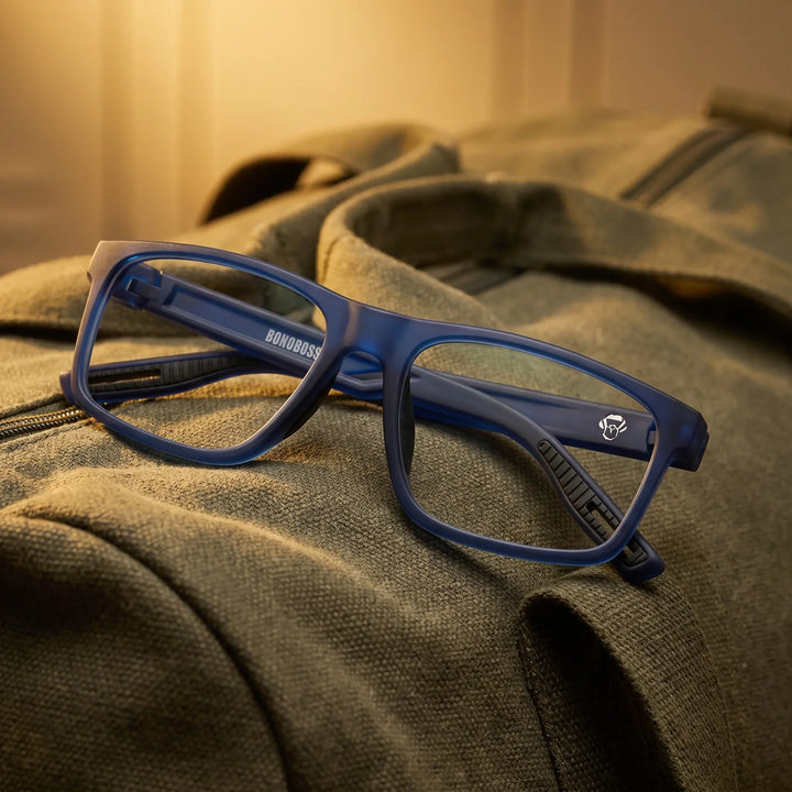 Lentes ópticos deportivos Bonoboss Jordan Azul bolso deportivo #editorial_lifestyle4 #color_azul