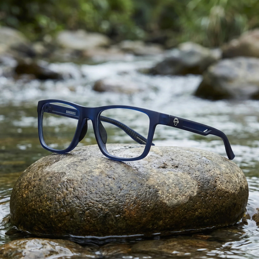 Lentes ópticos deportivos Bonoboss Jordan Azul roca rio #color_azul