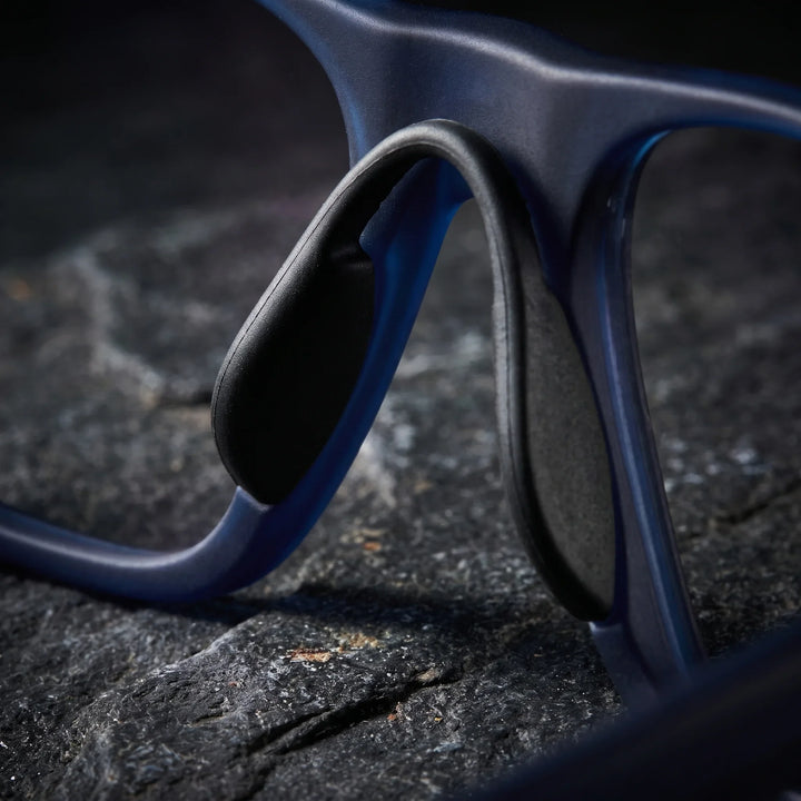 Lentes ópticos deportivos Bonoboss Jordan Azul detalle nariz interna #editorial_grip_nariz #color_azul