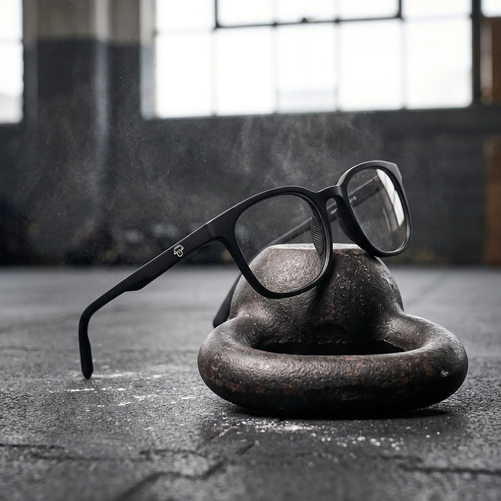 Lentes ópticos deportivos Bonoboss Serena Negro crossfit kettle #editorial_sustentabilidad #color_negro