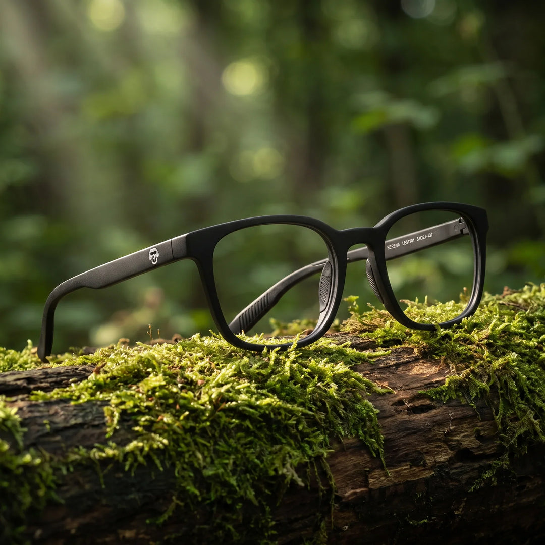Lentes ópticos deportivos Bonoboss Serena Negro trail log #color_negro