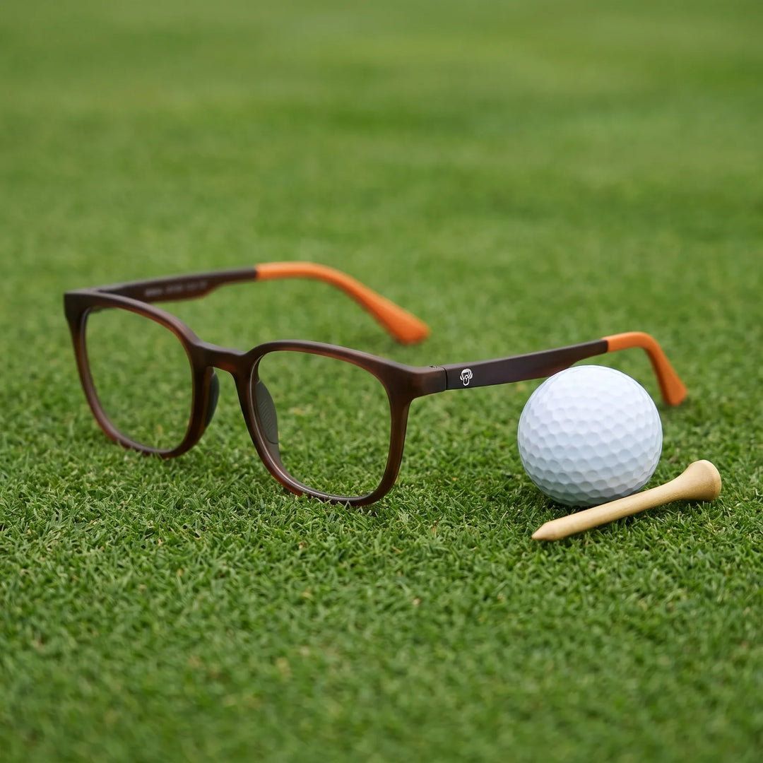 Lentes ópticos deportivos Bonoboss Serena Naranjo golf green #color_naranjo