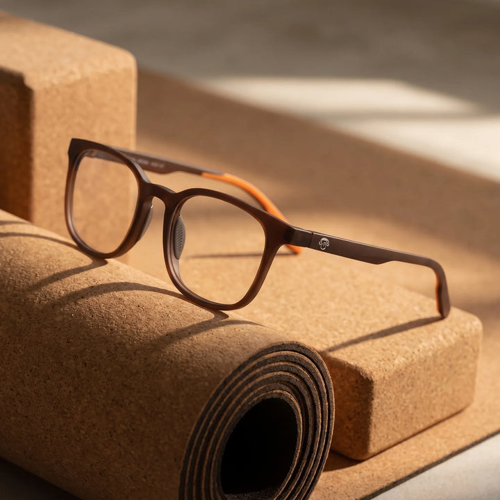 Lentes ópticos deportivos Bonoboss Serena Naranjo yoga mat #color_naranjo