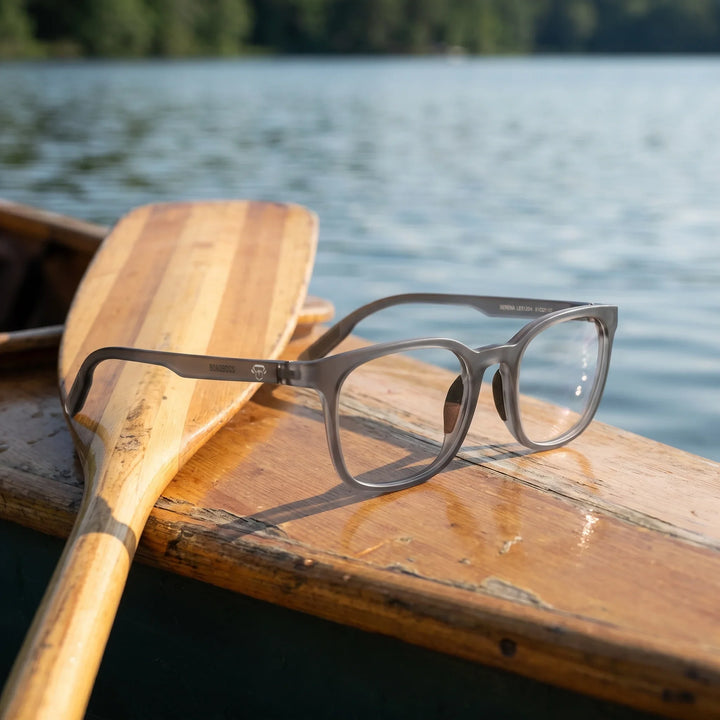 Lentes ópticos deportivos Bonoboss Serena Gris kayak remo #color_gris