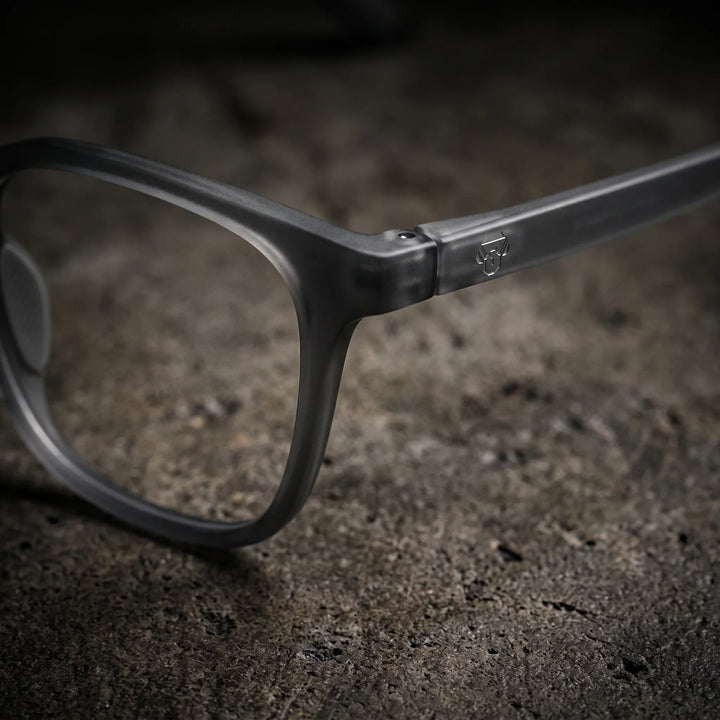 Lentes ópticos deportivos Bonoboss Serena Gris detalle canto frente #color_gris