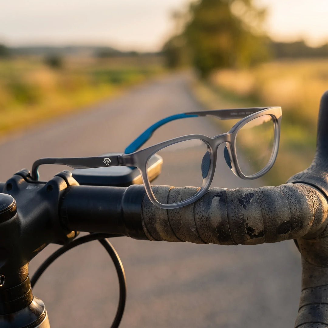 Lentes ópticos deportivos Bonoboss Serena Azul bici manubrio #editorial_lifestyle4 #color_azul