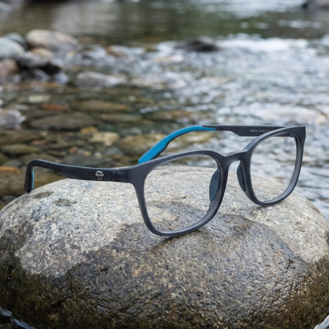 Lentes ópticos deportivos Bonoboss Serena Azul roca rio #color_azul