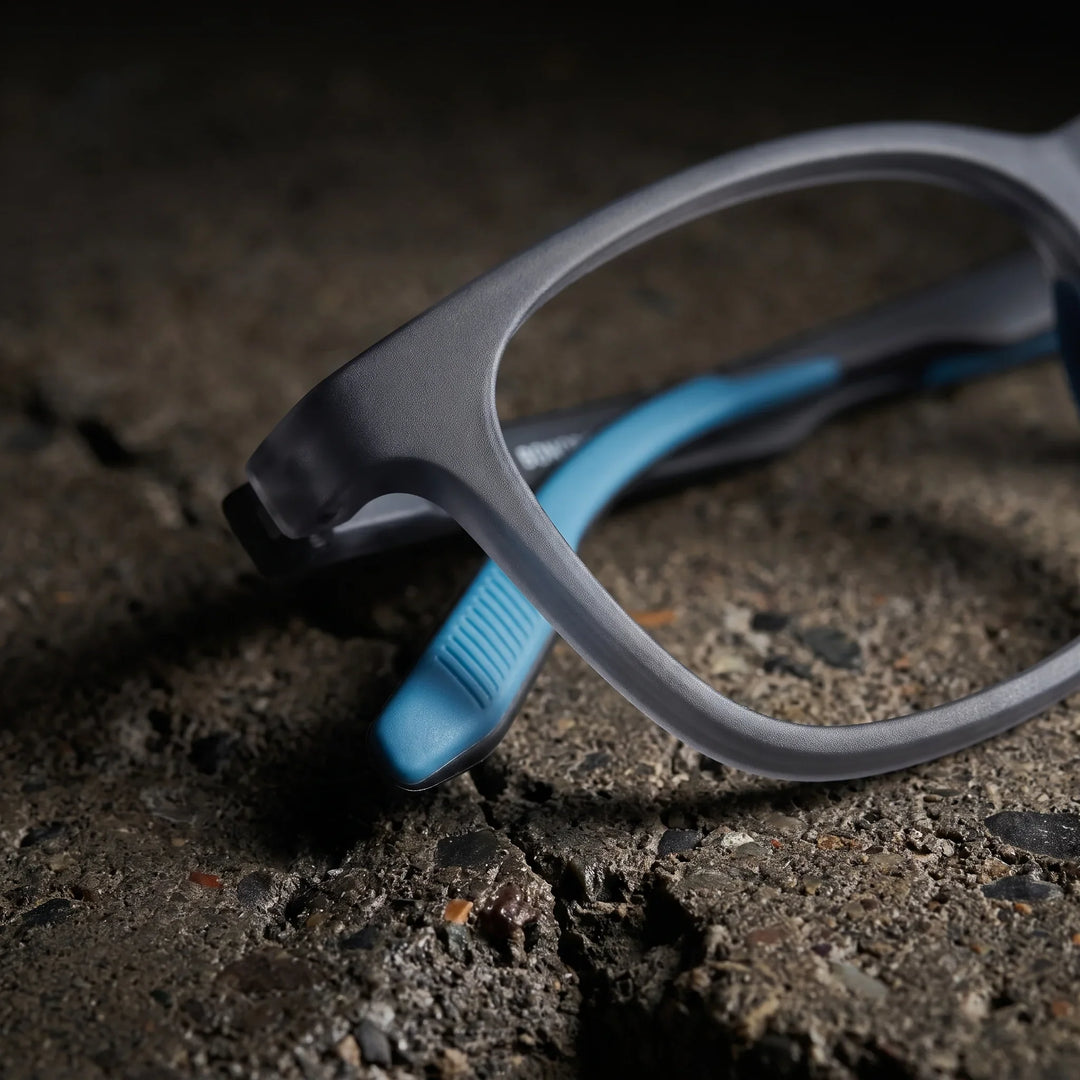 Lentes ópticos deportivos Bonoboss Serena Azul detalle canto frente #color_azul