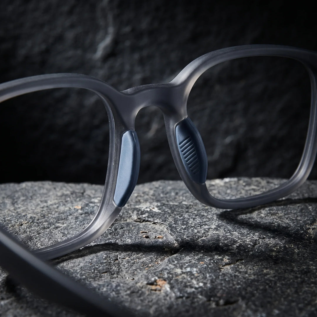 Lentes ópticos deportivos Bonoboss Serena Azul detalle nariz interna #editorial_grip_nariz #color_azul
