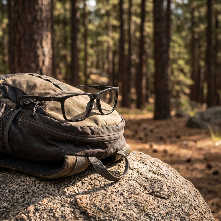 Lentes ópticos deportivos Bonoboss Phelps Negro cerro mochila #color_negro