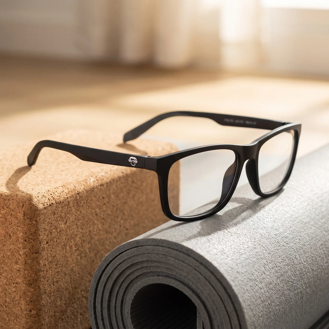 Lentes ópticos deportivos Bonoboss Phelps Negro yoga mat #color_negro