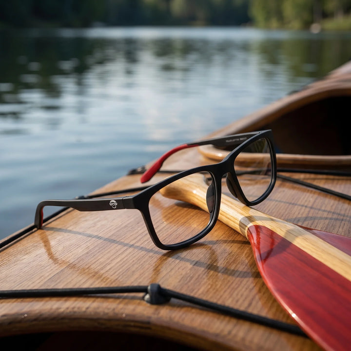 Lentes ópticos deportivos Bonoboss Phelps Rojo kayak remo #color_rojo