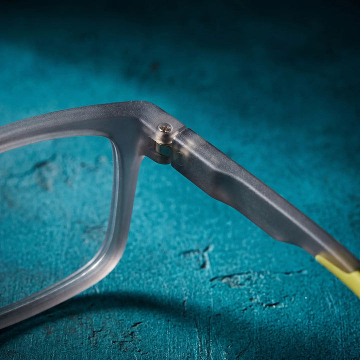Lentes ópticos deportivos Bonoboss Phelps Verde detalle bisagra #color_verde