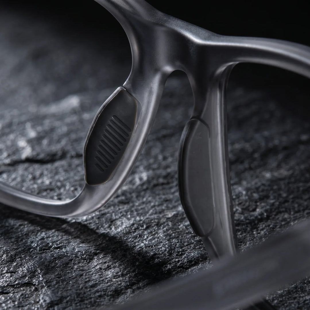 Lentes ópticos deportivos Bonoboss Phelps Verde detalle nariz interna #editorial_grip_nariz #color_verde