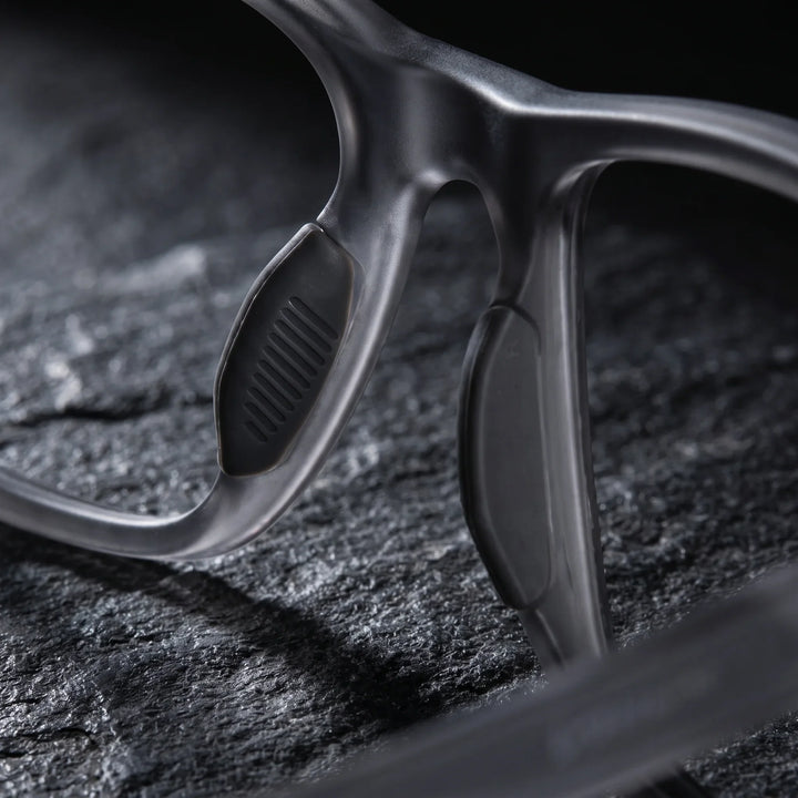 Lentes ópticos deportivos Bonoboss Phelps Verde detalle nariz interna #editorial_grip_nariz #color_verde
