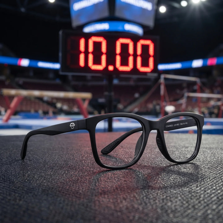 Lentes ópticos deportivos Bonoboss Comaneci Negro gimnasia perfect10 #editorial_lifestyle3 #color_negro