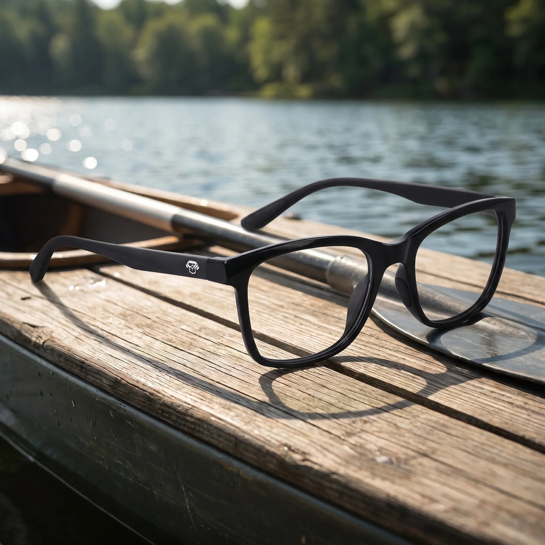 Lentes ópticos deportivos Bonoboss Comaneci Negro kayak remo #color_negro