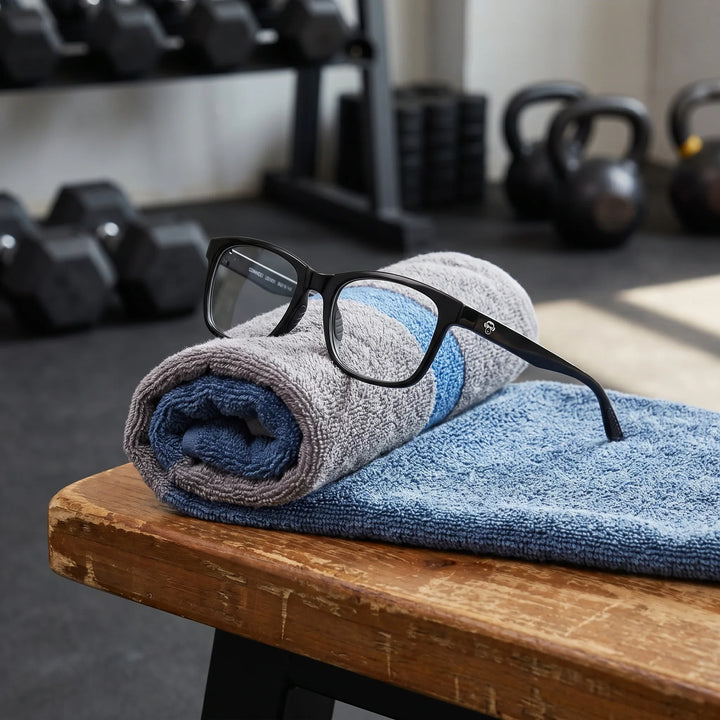 Lentes ópticos deportivos Bonoboss Comaneci Negro toalla gym #color_negro