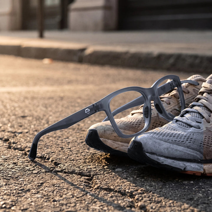 Lentes ópticos deportivos Bonoboss Comaneci Azul running zapatillas #editorial_lifestyle4 #color_azul