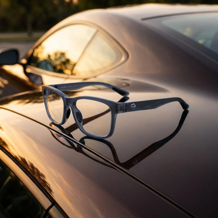 Lentes ópticos deportivos Bonoboss Comaneci Azul techo auto lujo #color_azul