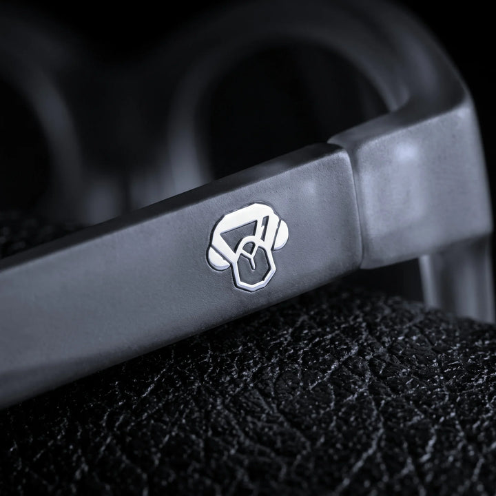 Lentes ópticos deportivos Bonoboss Comaneci Azul detalle logo emblema #color_azul