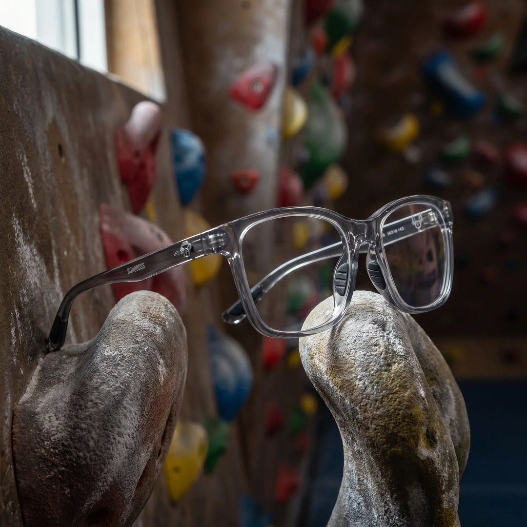 Lentes ópticos deportivos Bonoboss Comaneci Transparente escalada pared #editorial_lifestyle1 #color_transparente